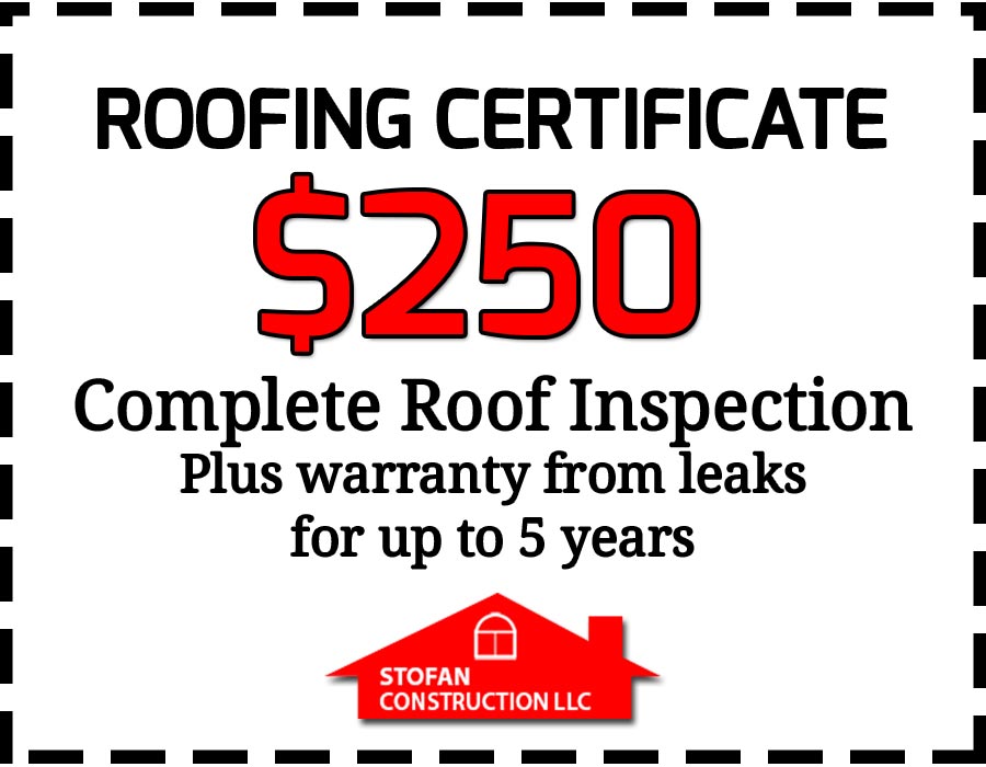 stofan 250 coupon roof inspection